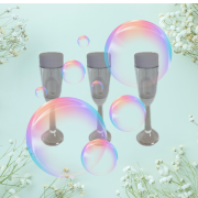 Bublifuk pohár -svatba 4x20ml