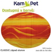Polohovací válec Ø10 á 100cm KamPet Classic slunce