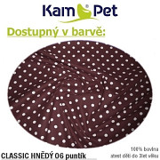 KUPONY Č.267-Látka bavlna ,tm hnědá 06,85/50cm