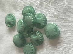 Zelené knoflíky, á 1ks nebo balení 10ks  