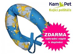 Velký kojící polštář KamPet Classic vel. M 100 % bavlna