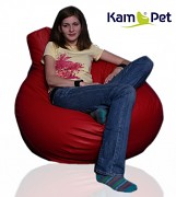 Sedací vak Hruška 90 KamPet Comfort ekokůže